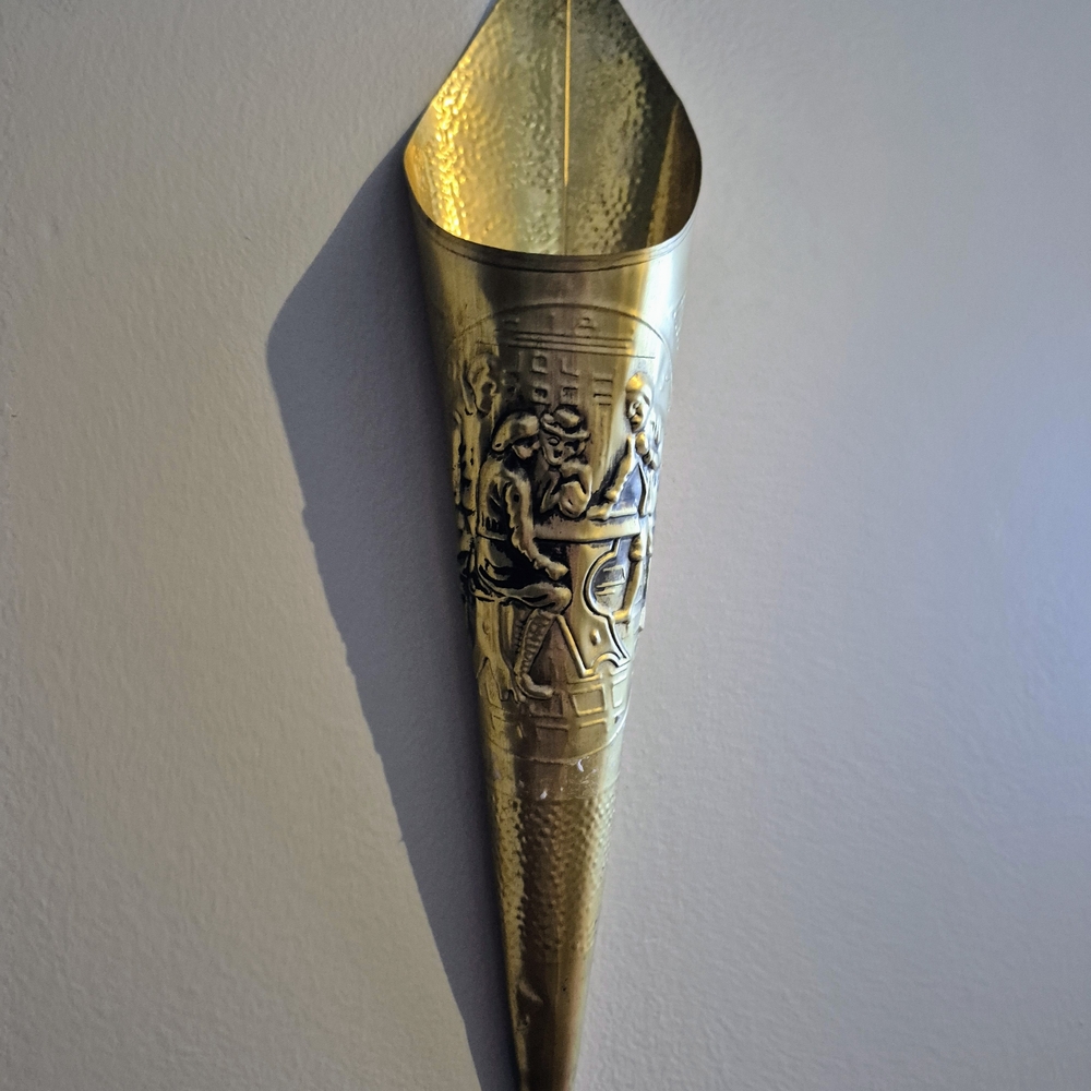 Vintage Brass Wall Sconce